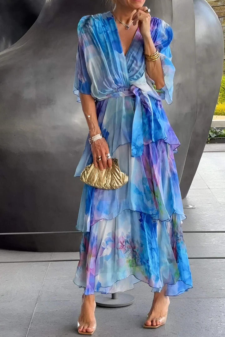 Samantha - Elegant Flowy Dress