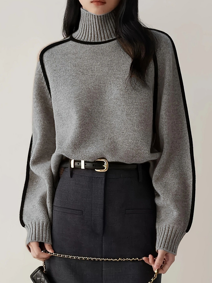 Amalia - Stylish Turtleneck Sweater