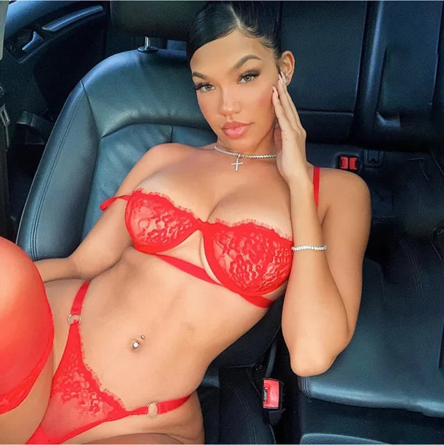 Krystal - Lace Desire Lingerie Set