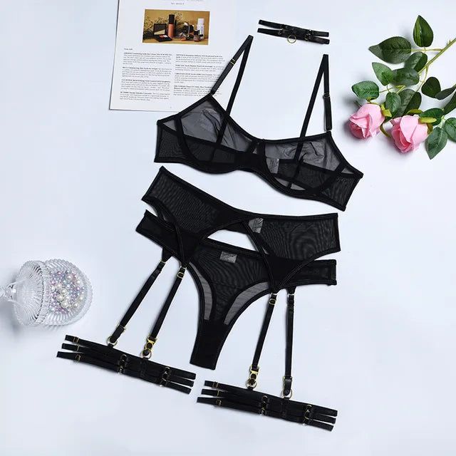 Micaella - Strappy Lingerie Set