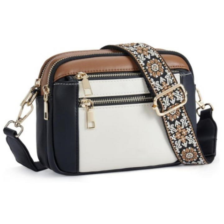 Refined Leather Shoulder Bag