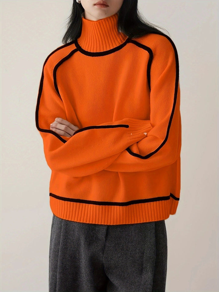 Amalia - Stylish Turtleneck Sweater