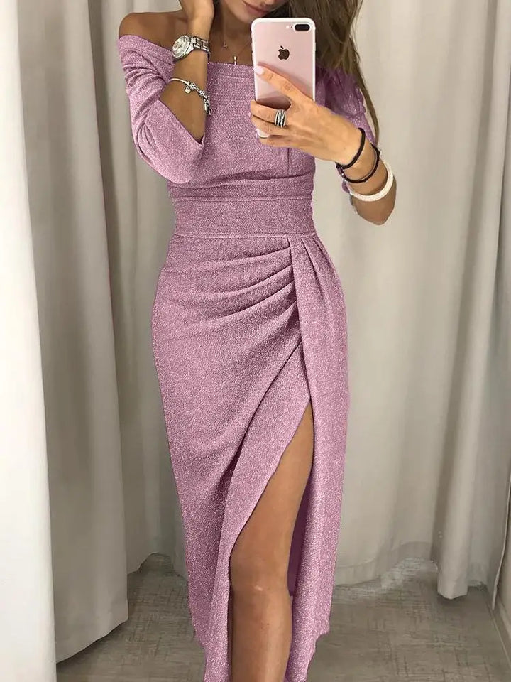 Tiara - Glamour Slit Dress