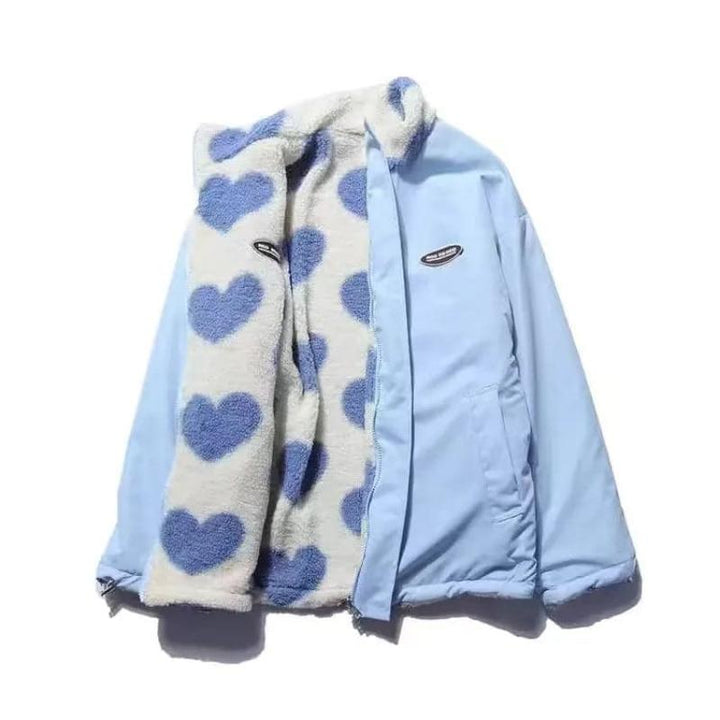 Karrie - Heart-Lined Reversible Jacket