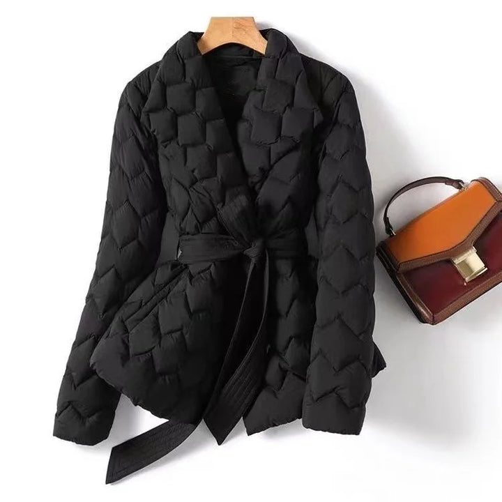 Zyra - Quilted Wrap Jacket