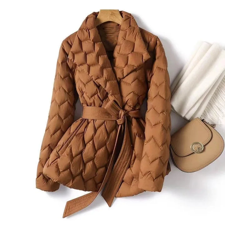 Zyra - Quilted Wrap Jacket