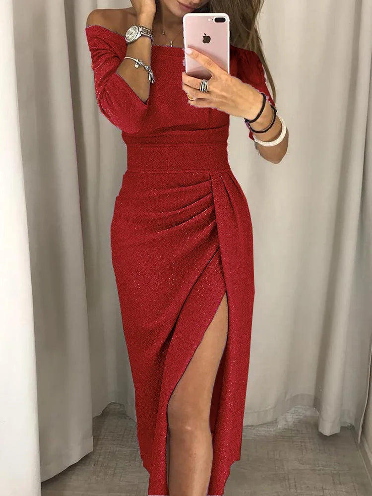Tiara - Glamour Slit Dress