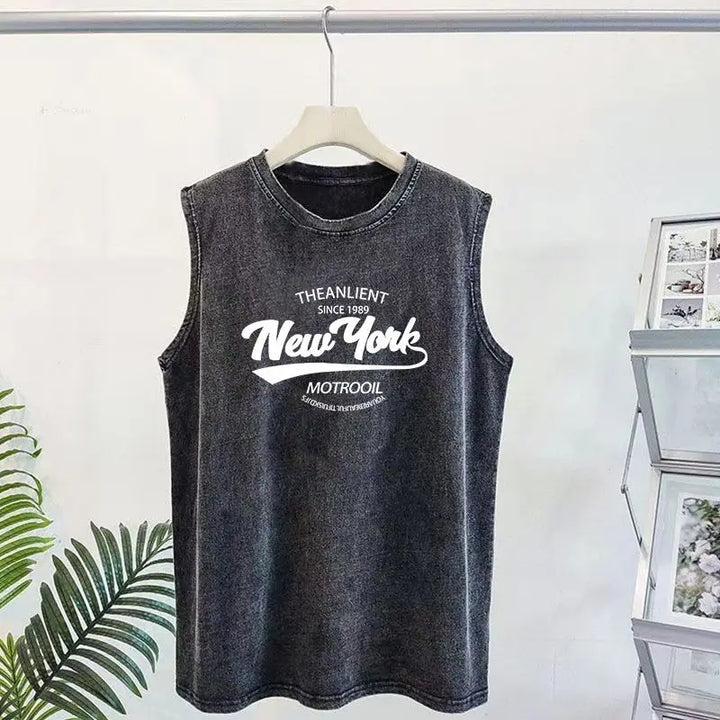 American Washed Old Vest