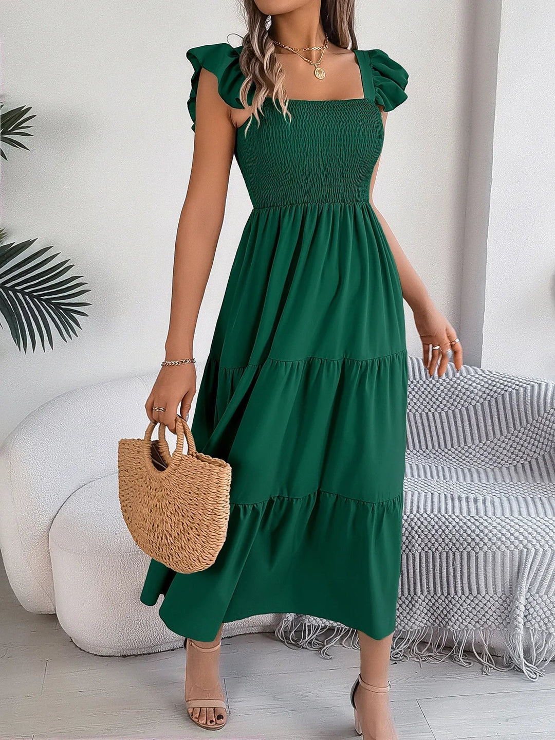 Laira - Elegant Tiered Dress