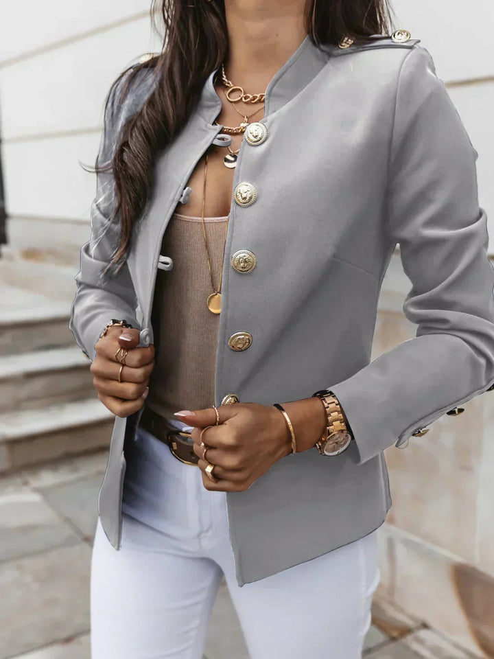 Herra - Elegant Buttoned Jacket