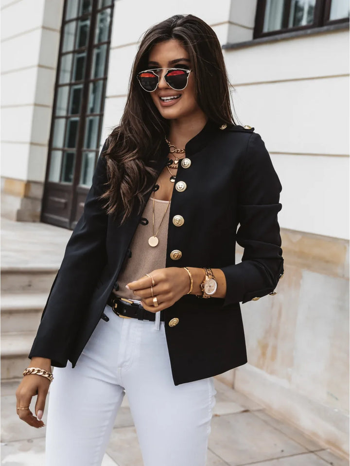 Herra - Elegant Buttoned Jacket