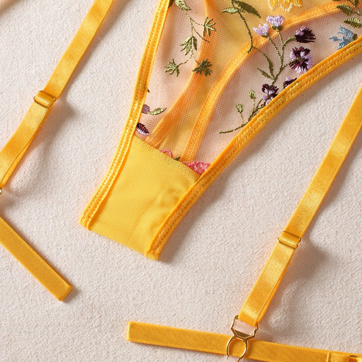 Honey - Floral Lingerie Set