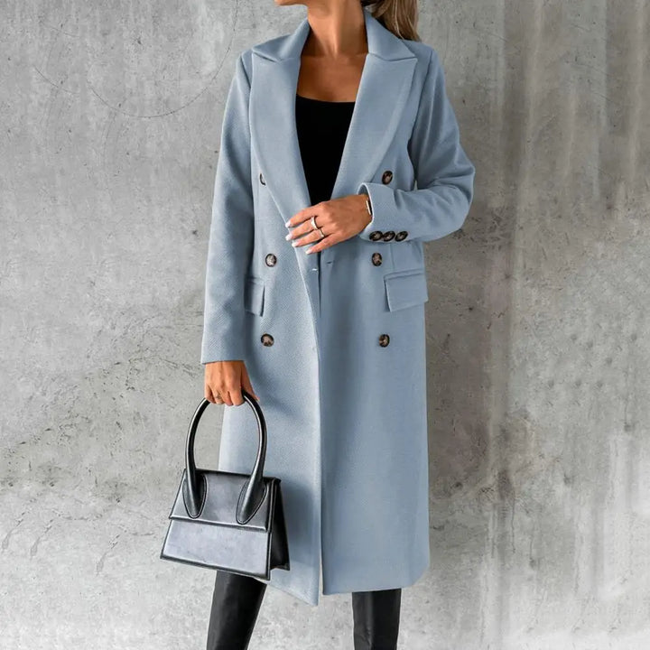 Genevieve - Timeless Double-Breasted Coat