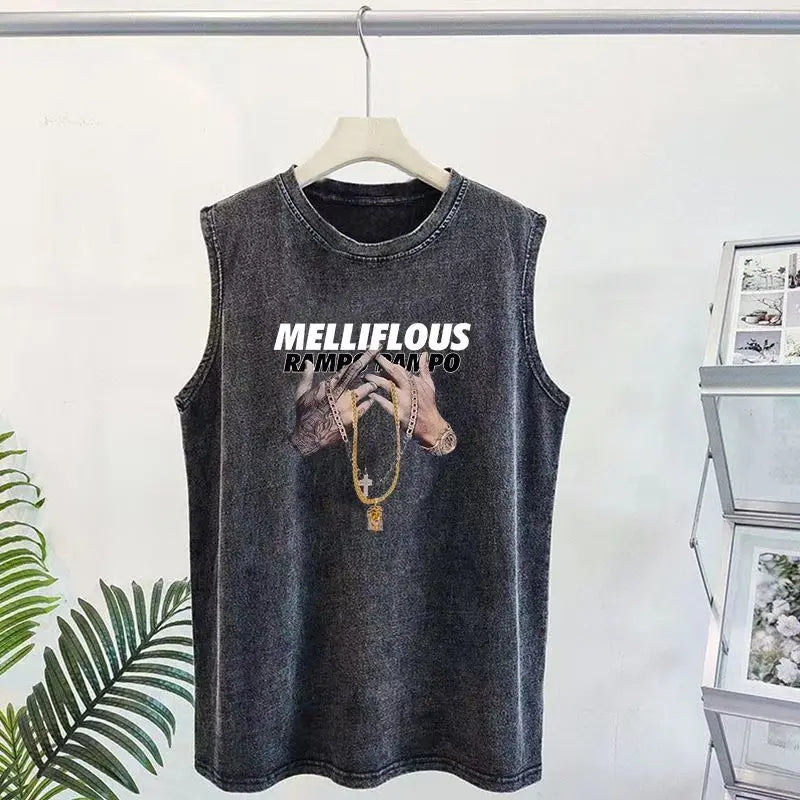 American Washed Old Vest