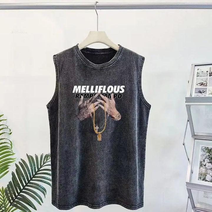 American Washed Old Vest
