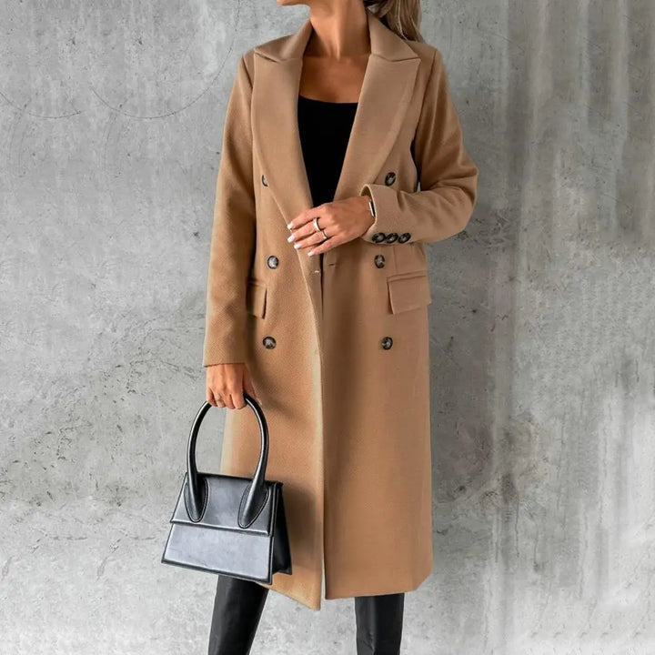 Genevieve - Timeless Double-Breasted Coat
