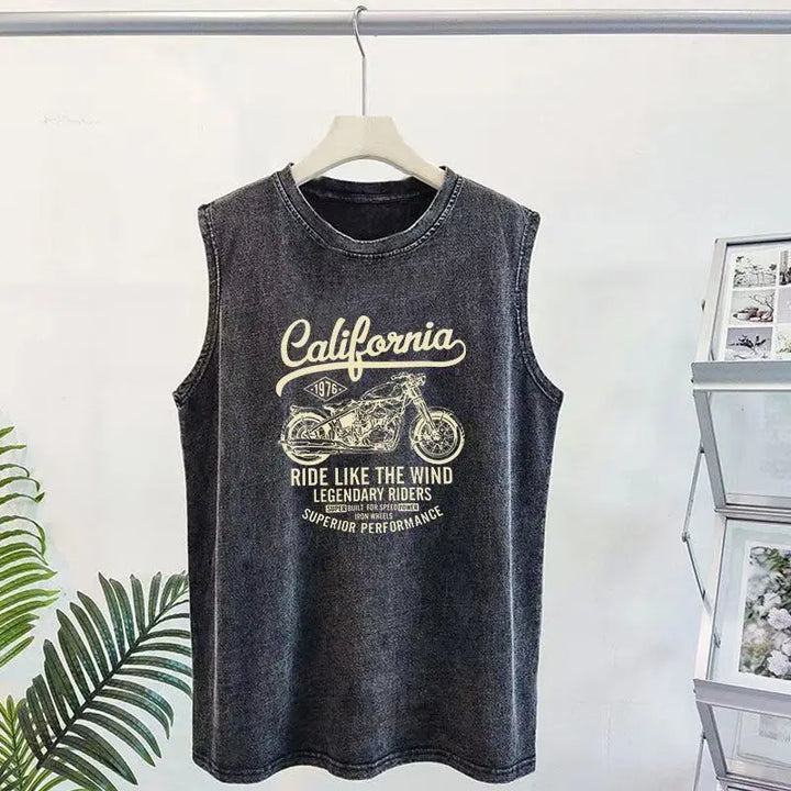 American Washed Old Vest