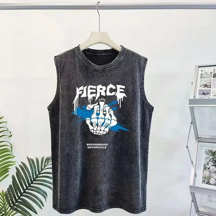 American Washed Old Vest