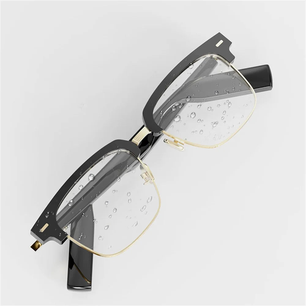 Smart Bluetooth glasses with mic, speakers, and hands-free calling