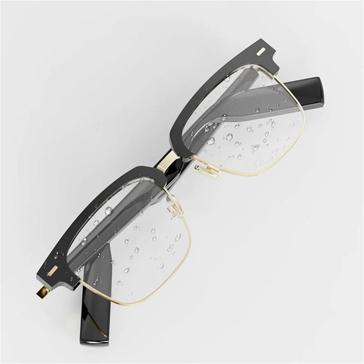 Smart Bluetooth glasses with mic, speakers, and hands-free calling