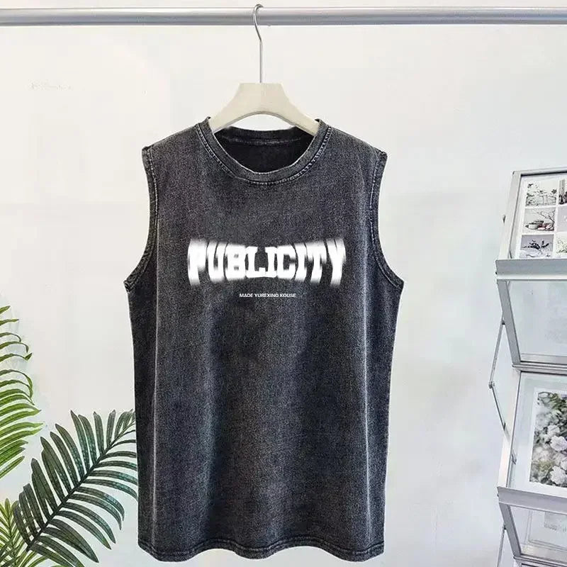 American Washed Old Vest