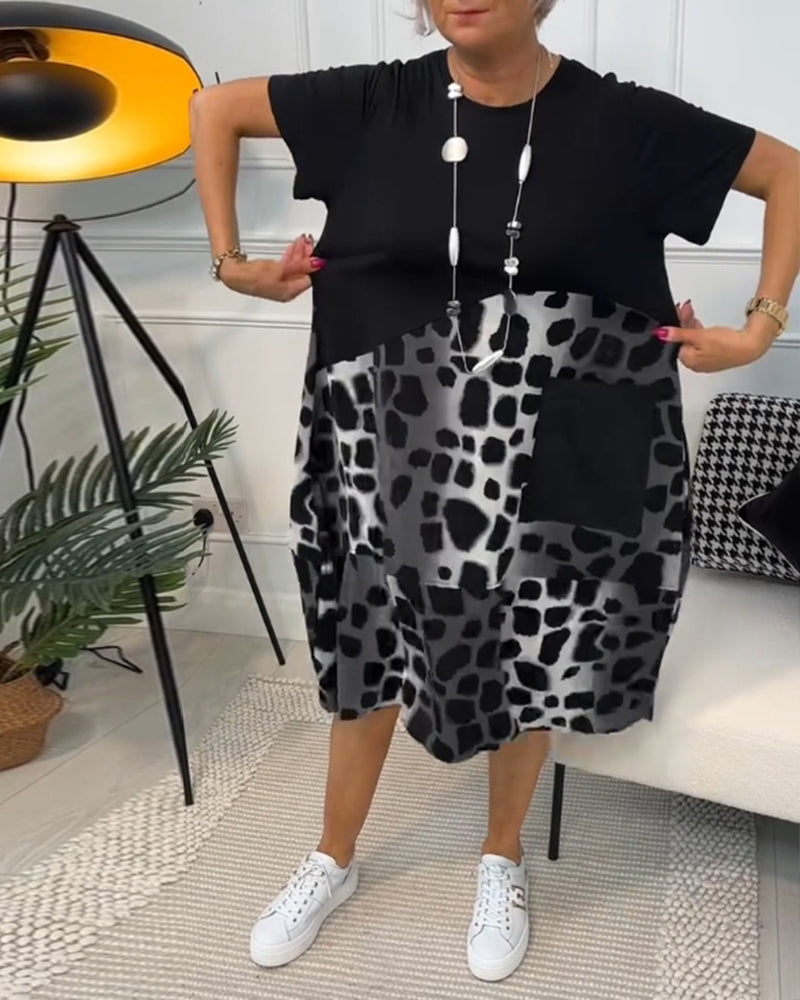 Verona - Leopard Print Dress