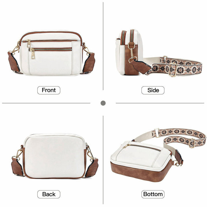 Refined Leather Shoulder Bag