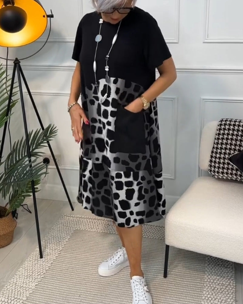 Verona - Leopard Print Dress