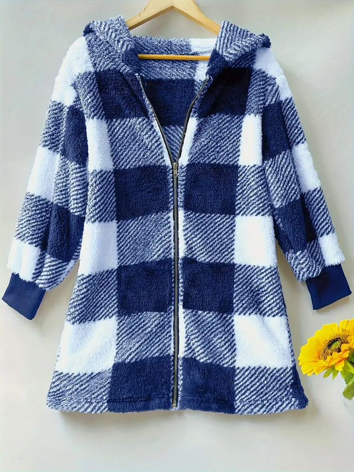 Essa - Relaxed Plaid Jacket