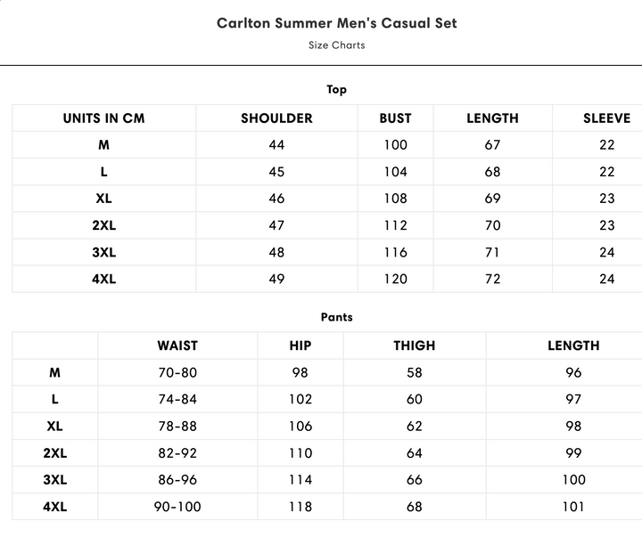 Summer Men's Casual Set