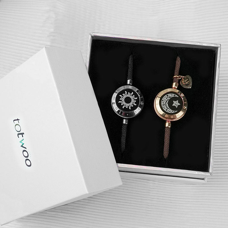 Sun&Moon   Bracelets with Milan Rope