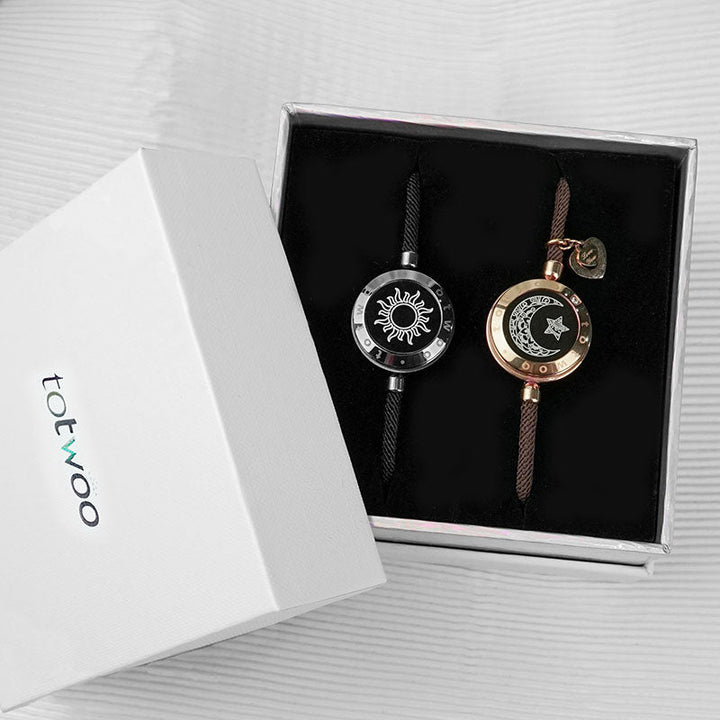 Sun&Moon   Bracelets with Milan Rope
