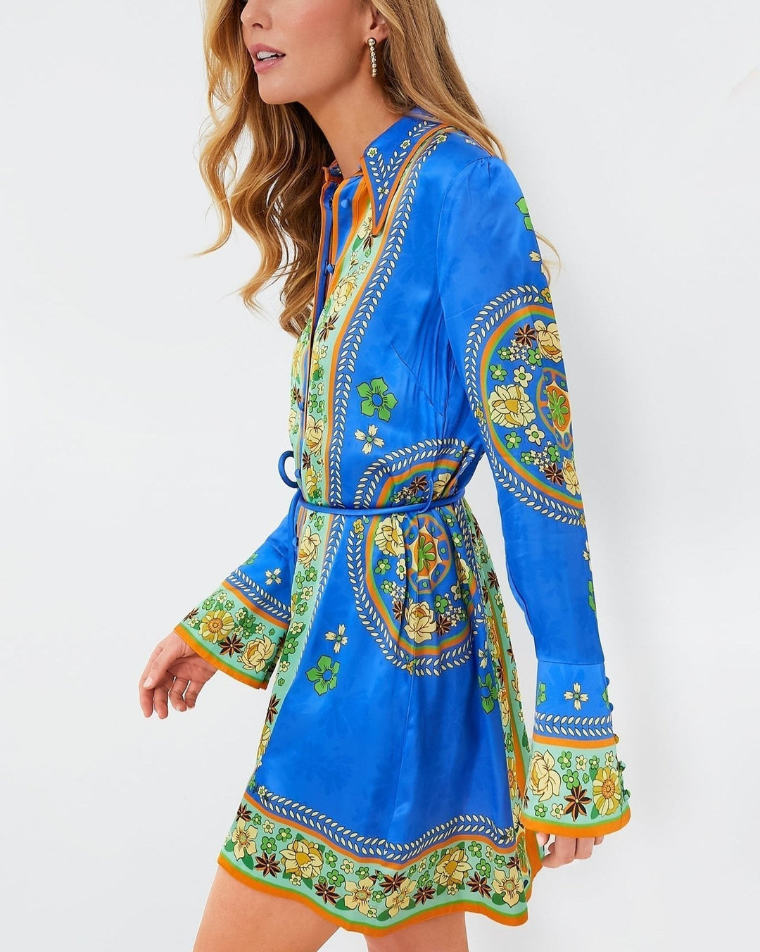 Tile Mini Dress