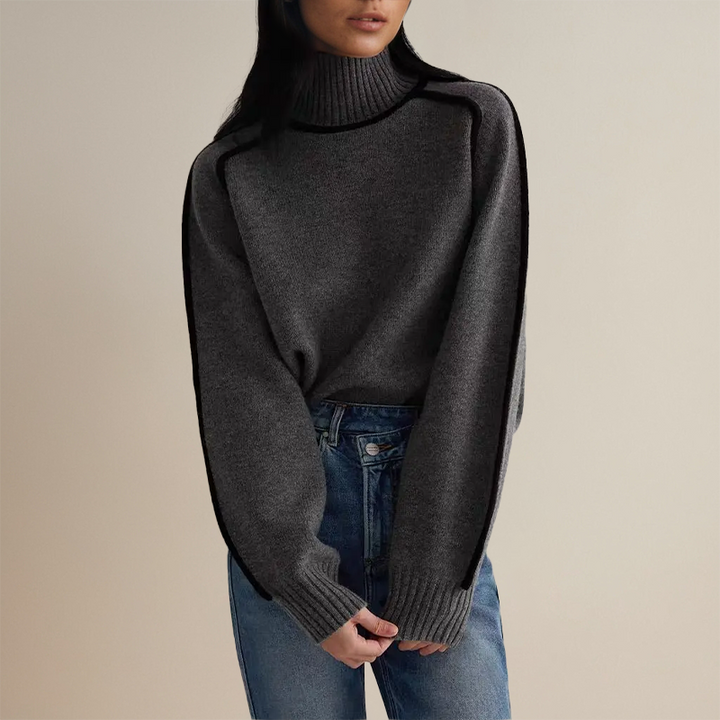 Amalia - Stylish Turtleneck Sweater