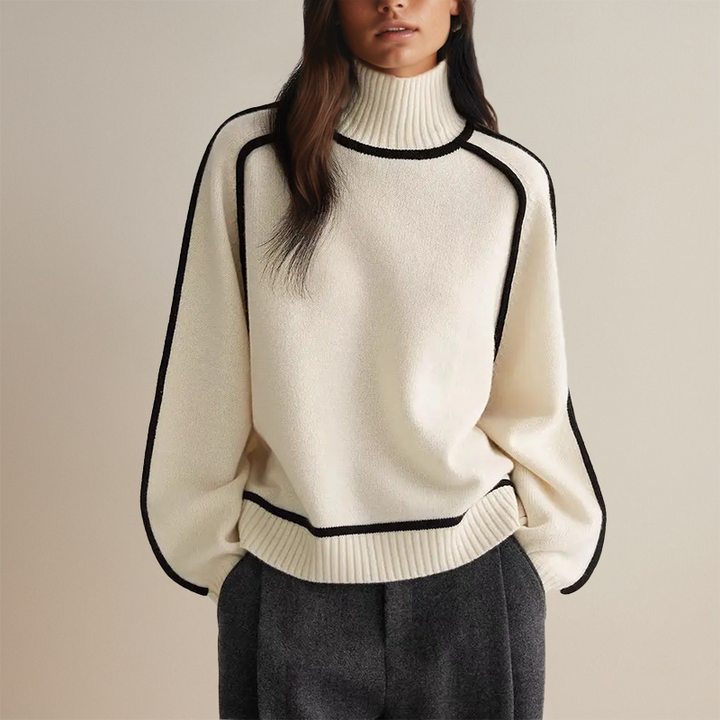 Amalia - Stylish Turtleneck Sweater