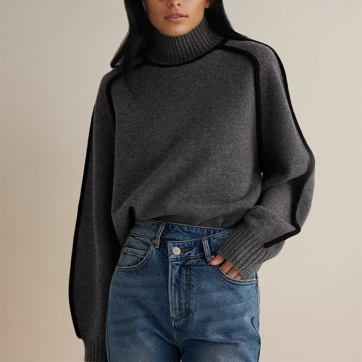Amalia - Stylish Turtleneck Sweater