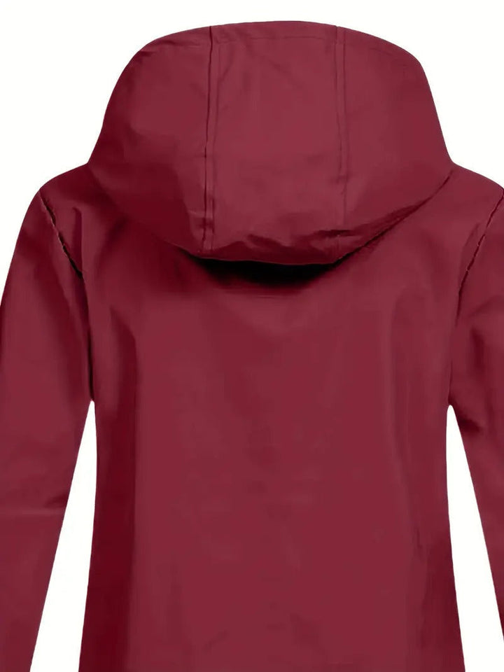 Claira - Hooded Zipper Jacket