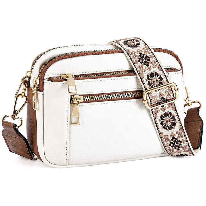 Refined Leather Shoulder Bag