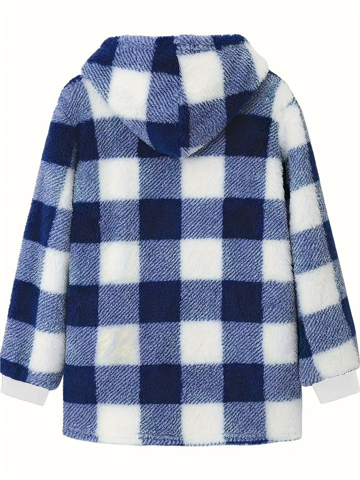 Essa - Relaxed Plaid Jacket