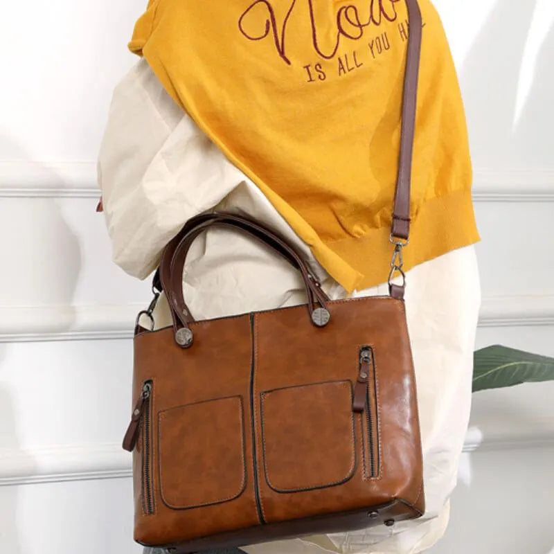 Leather Shoulder Bag