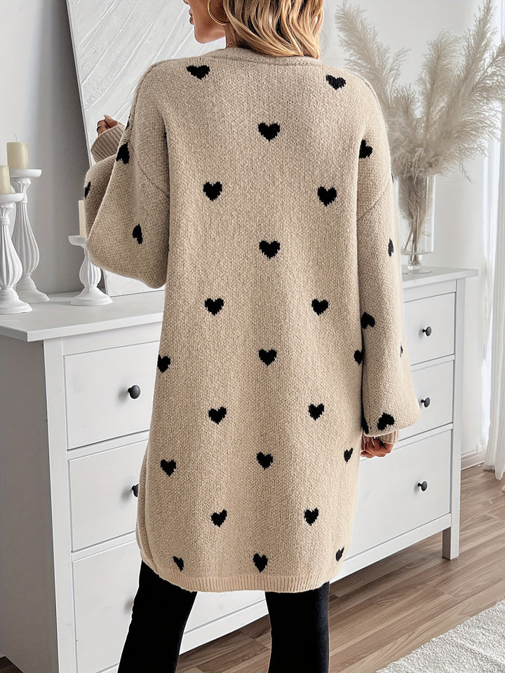 Jeanie - Heart Elegance Cardigan
