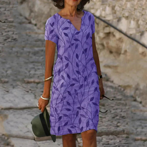Eloise - Casual Printed Dress