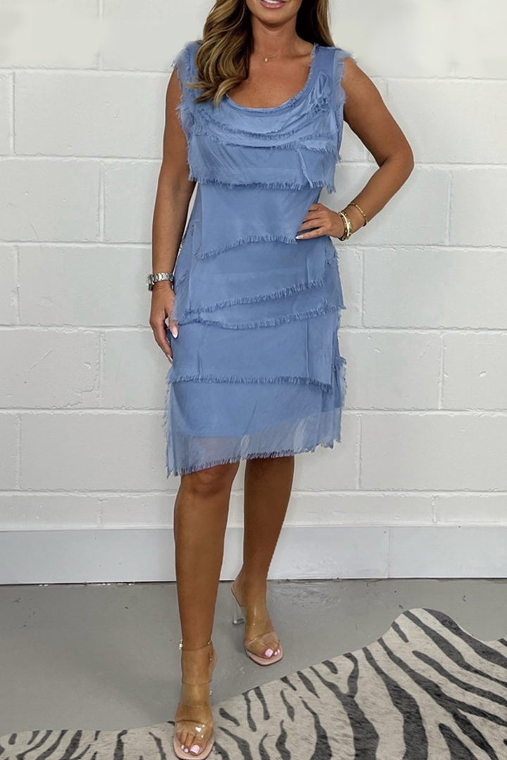 Melanie Stylish Sleeveless Dress