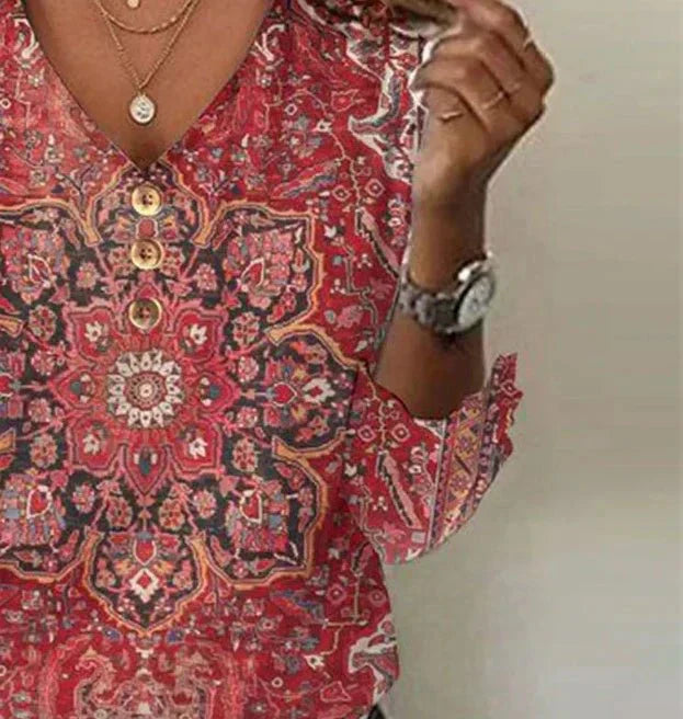 Karina - Vintage Boho Blouse
