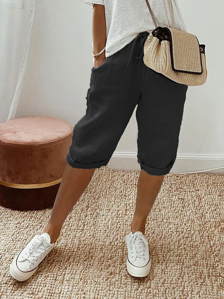 EMMA | Cotton-Linen Women's Pants
