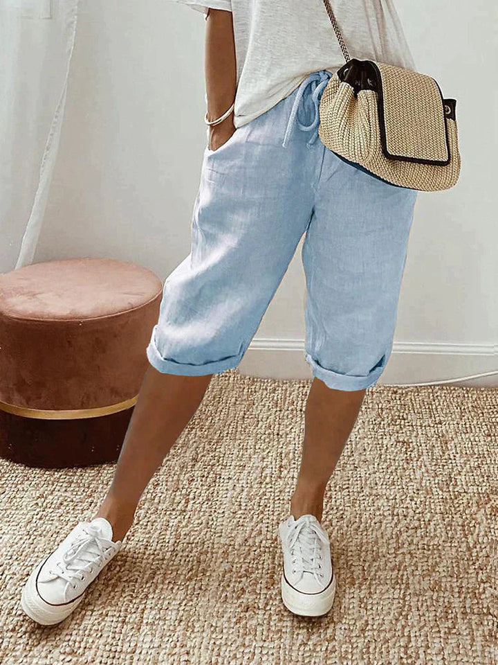 EMMA | Cotton-Linen Women's Pants