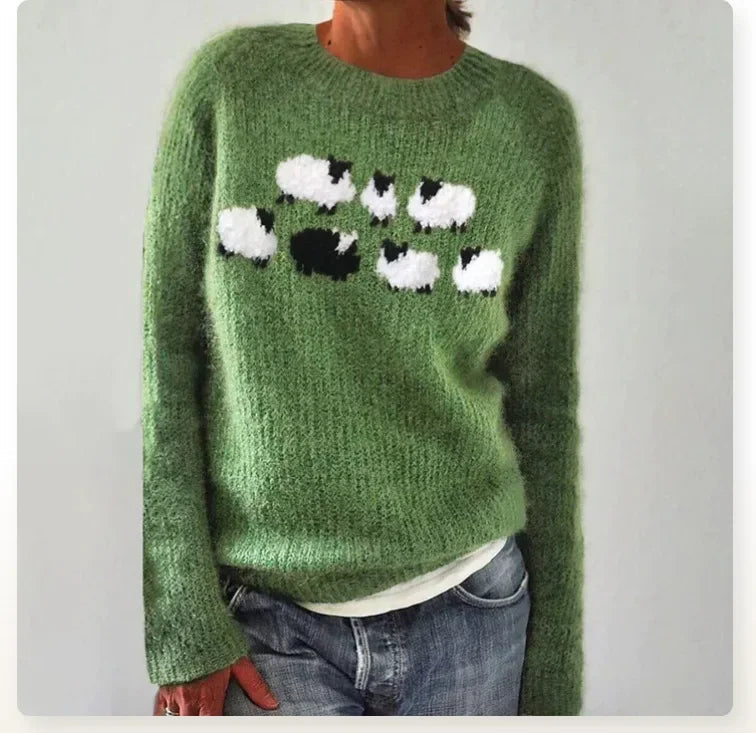 Izzel - Cozy Fair Isle Sweater