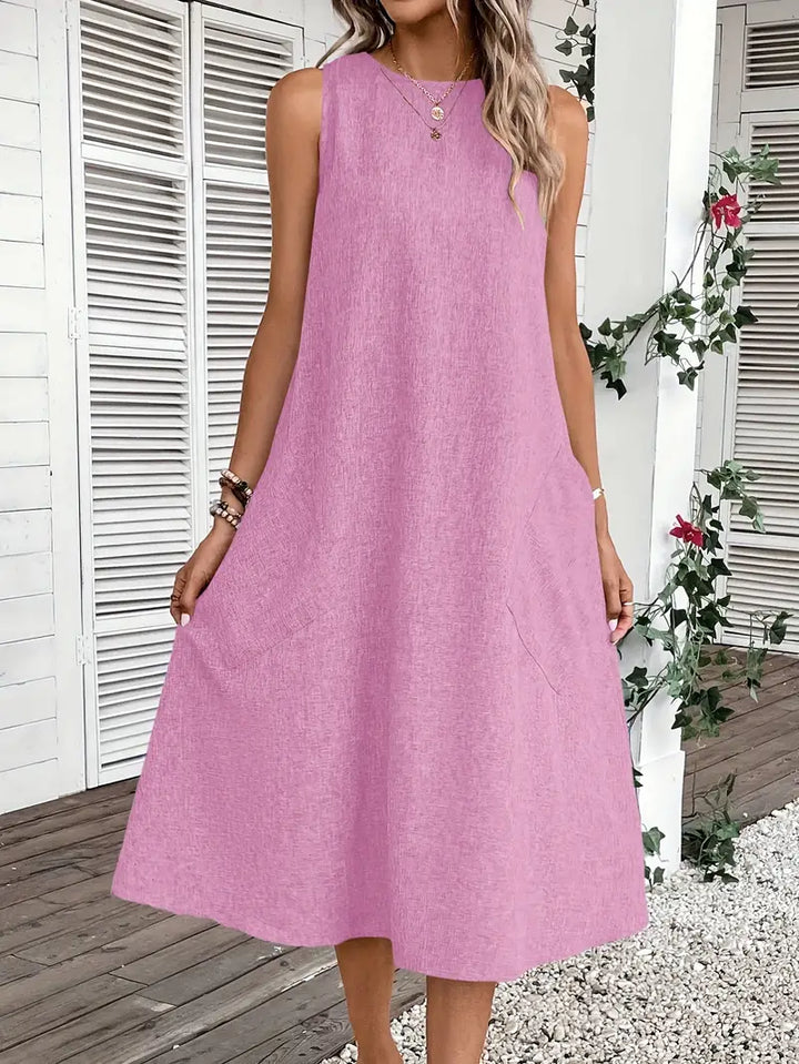 Sleeveless Midi Dress