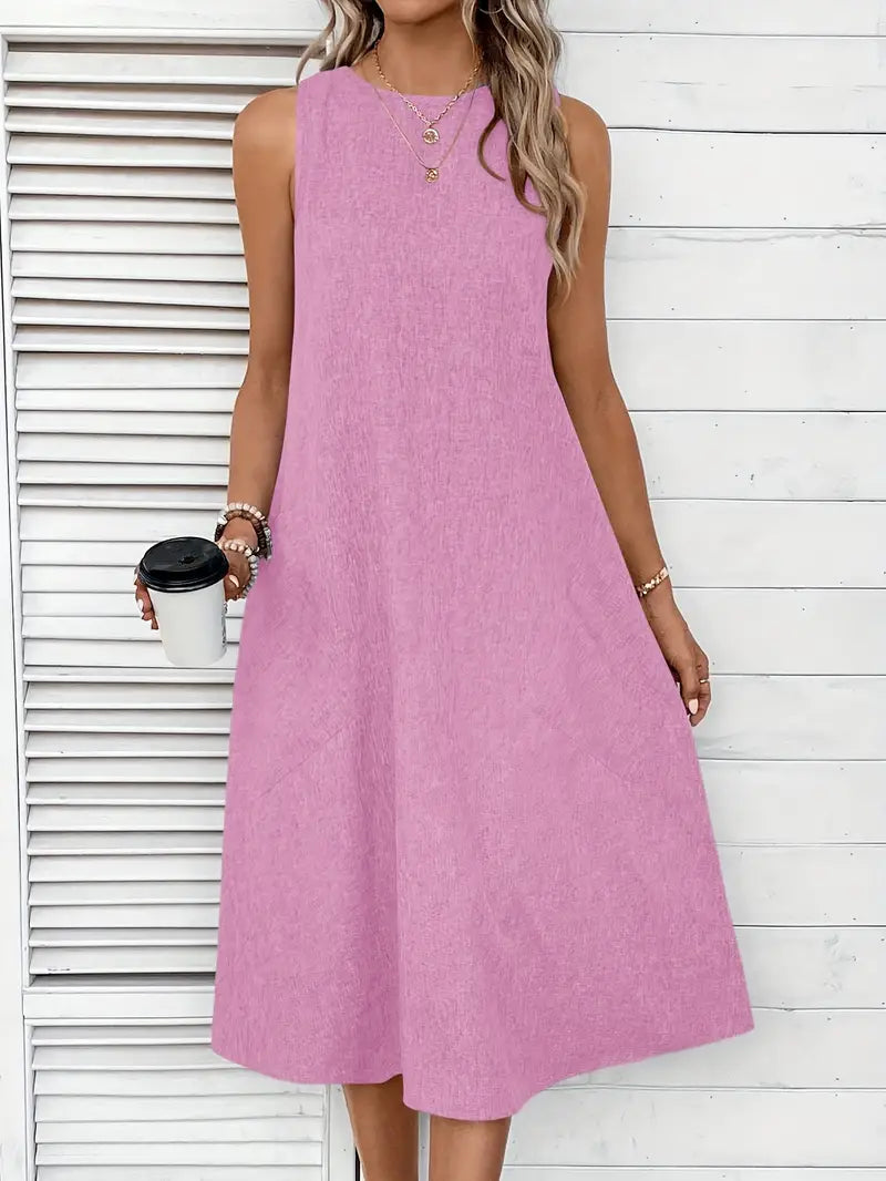 Sleeveless Midi Dress