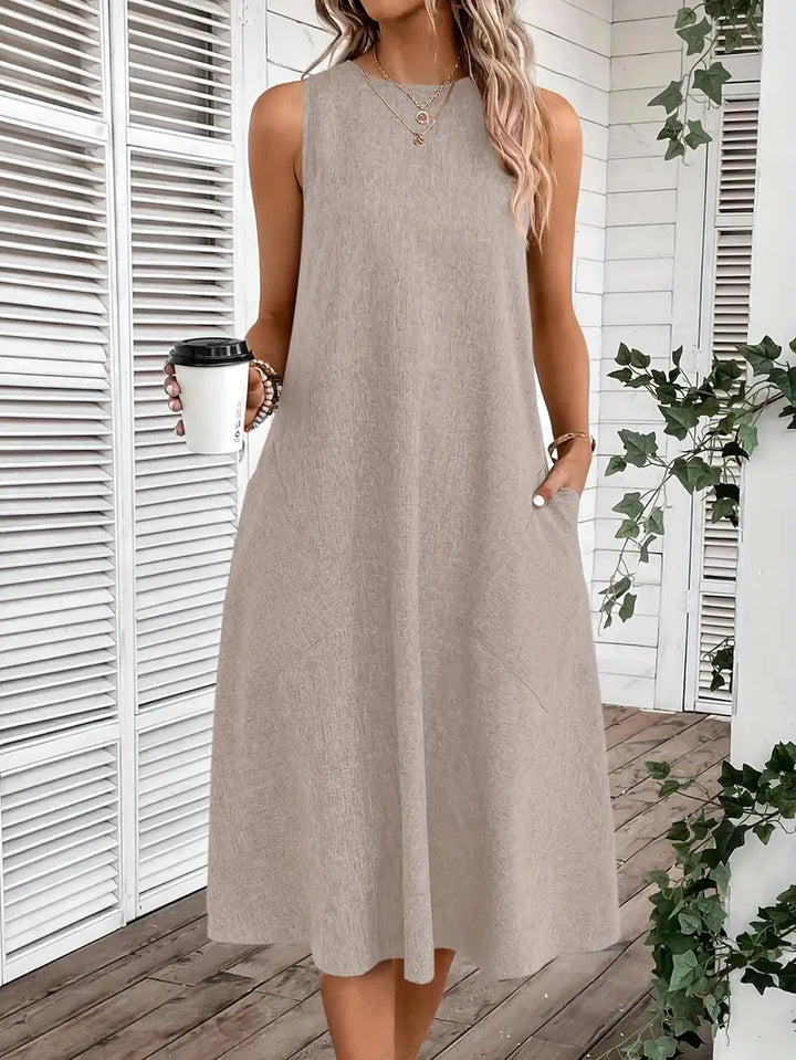 Sleeveless Midi Dress